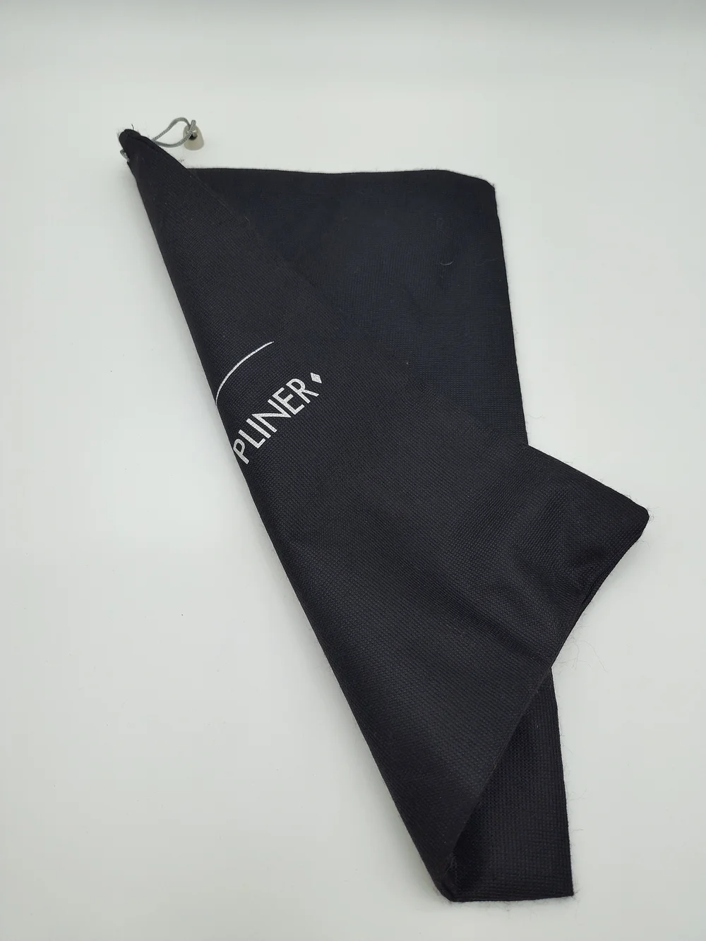 DONALD J PLINER Black Drawstring Dust Bag Shoe Storage Travel Pouch EUC